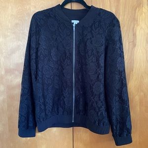 Xhilaration Floral Lace Jacket